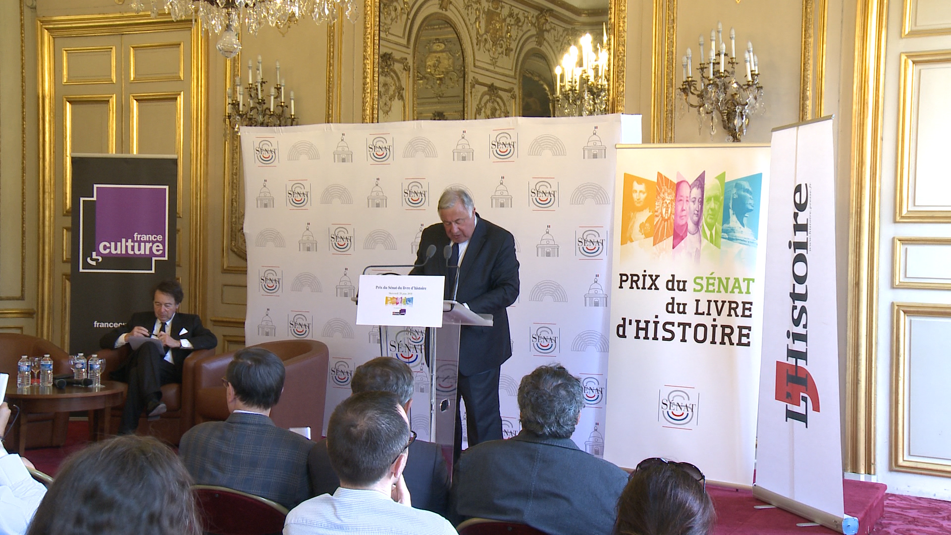 Événement : remise du Prix du Sénat du livre d'Histoire 2018